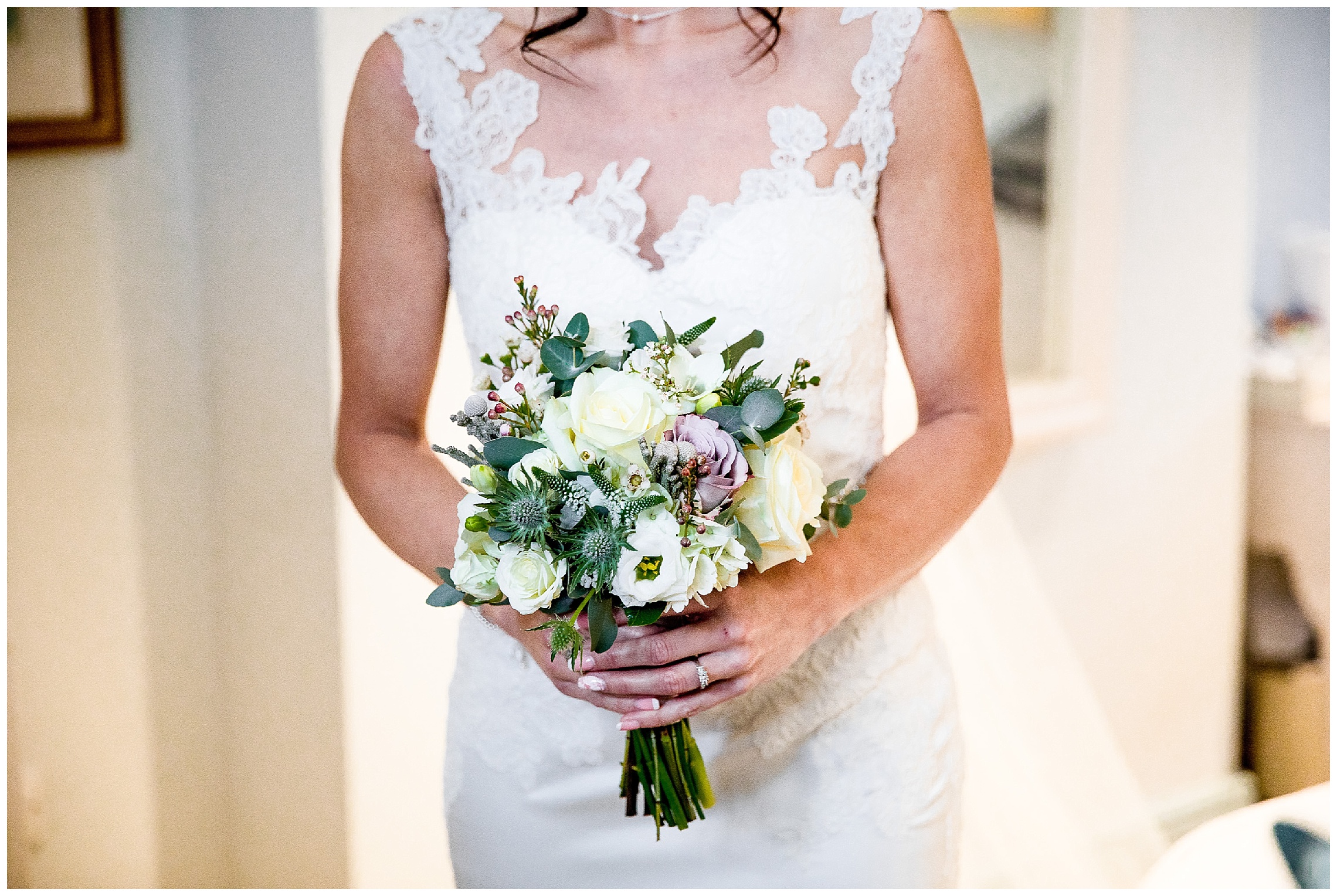 bridal bouquet at at a woburn sculpture gallery wedding