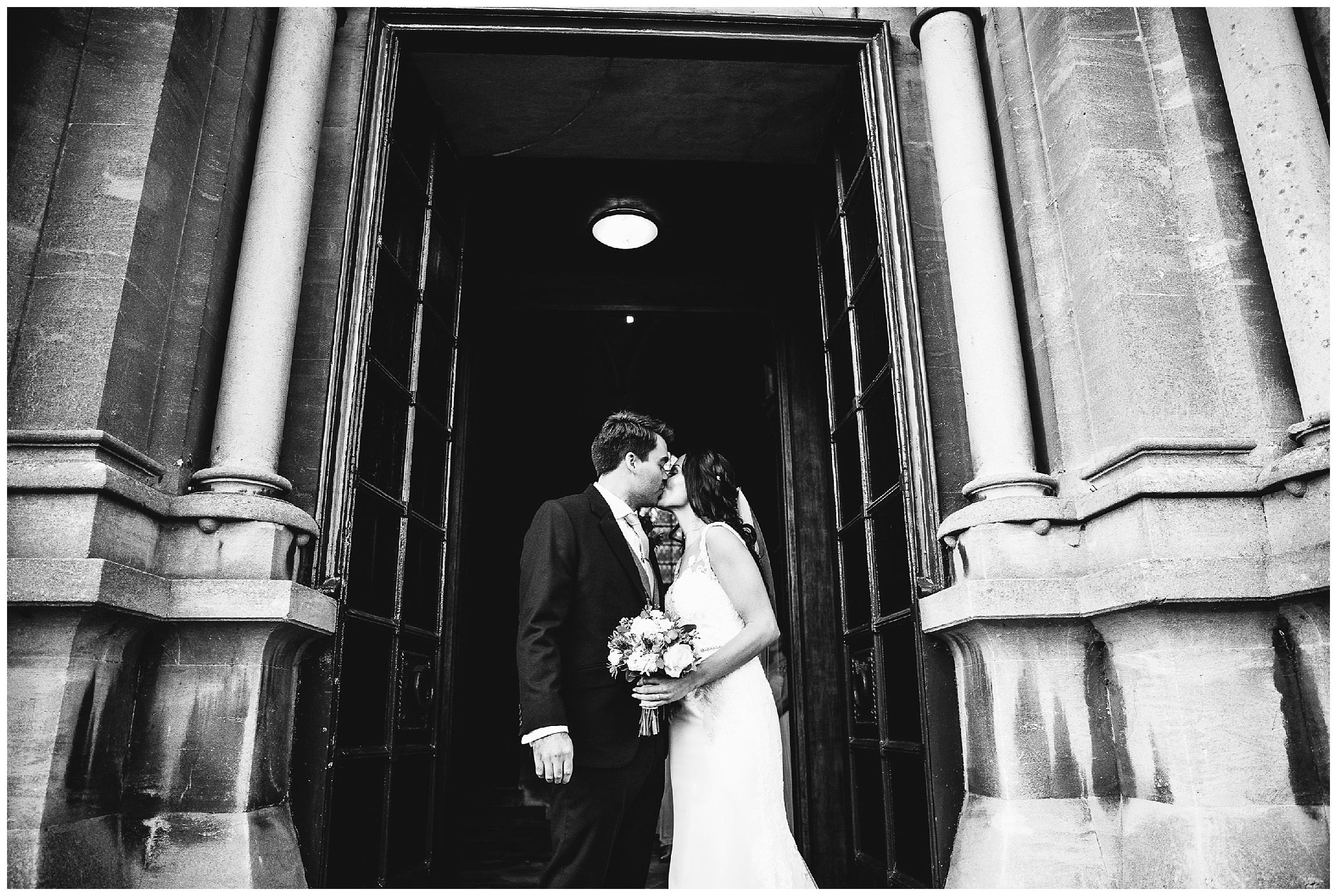 just married at woburn abbey