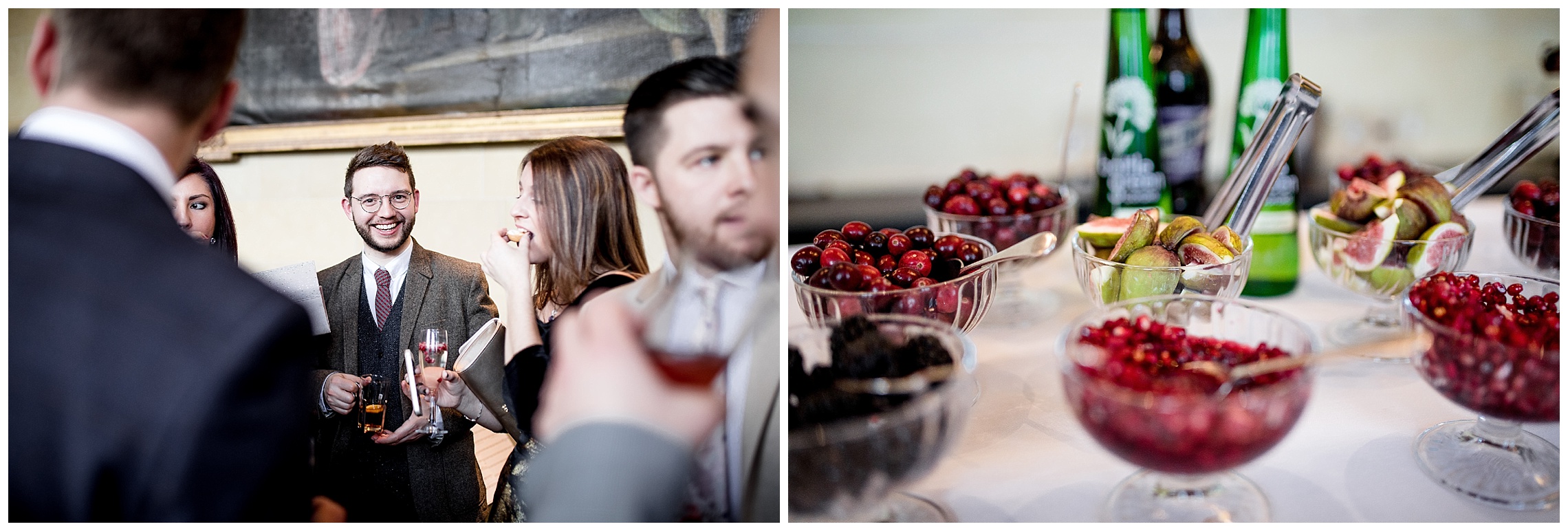 pimp your prosecco station at a woburn sculpture gallery wedding