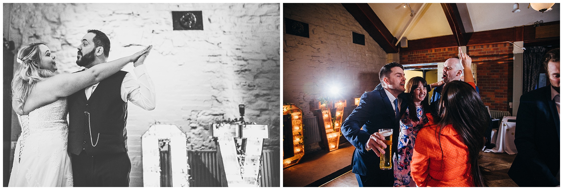 first dance at a cock hotel wedding in stony stratford