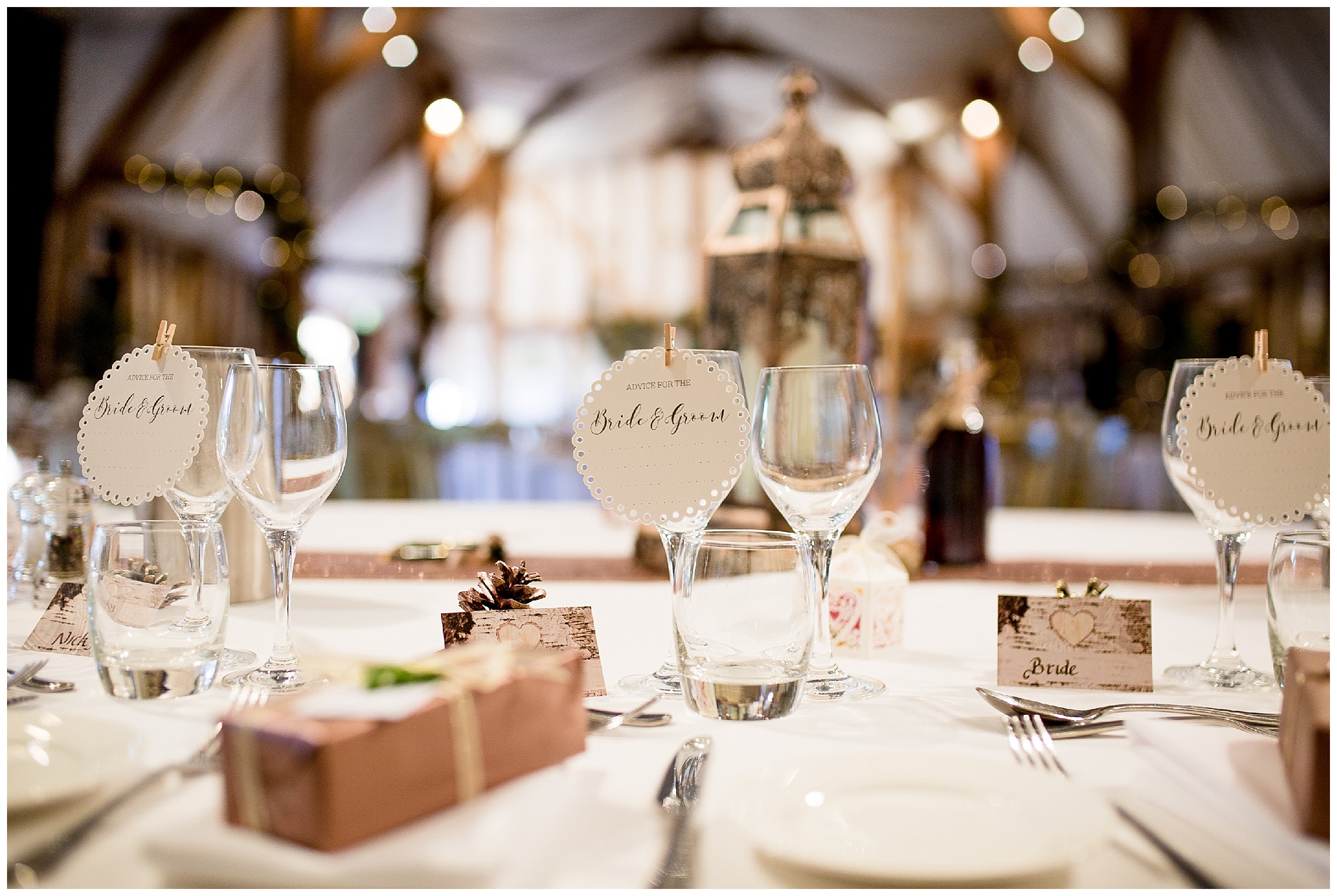 winter wedding details at south farm