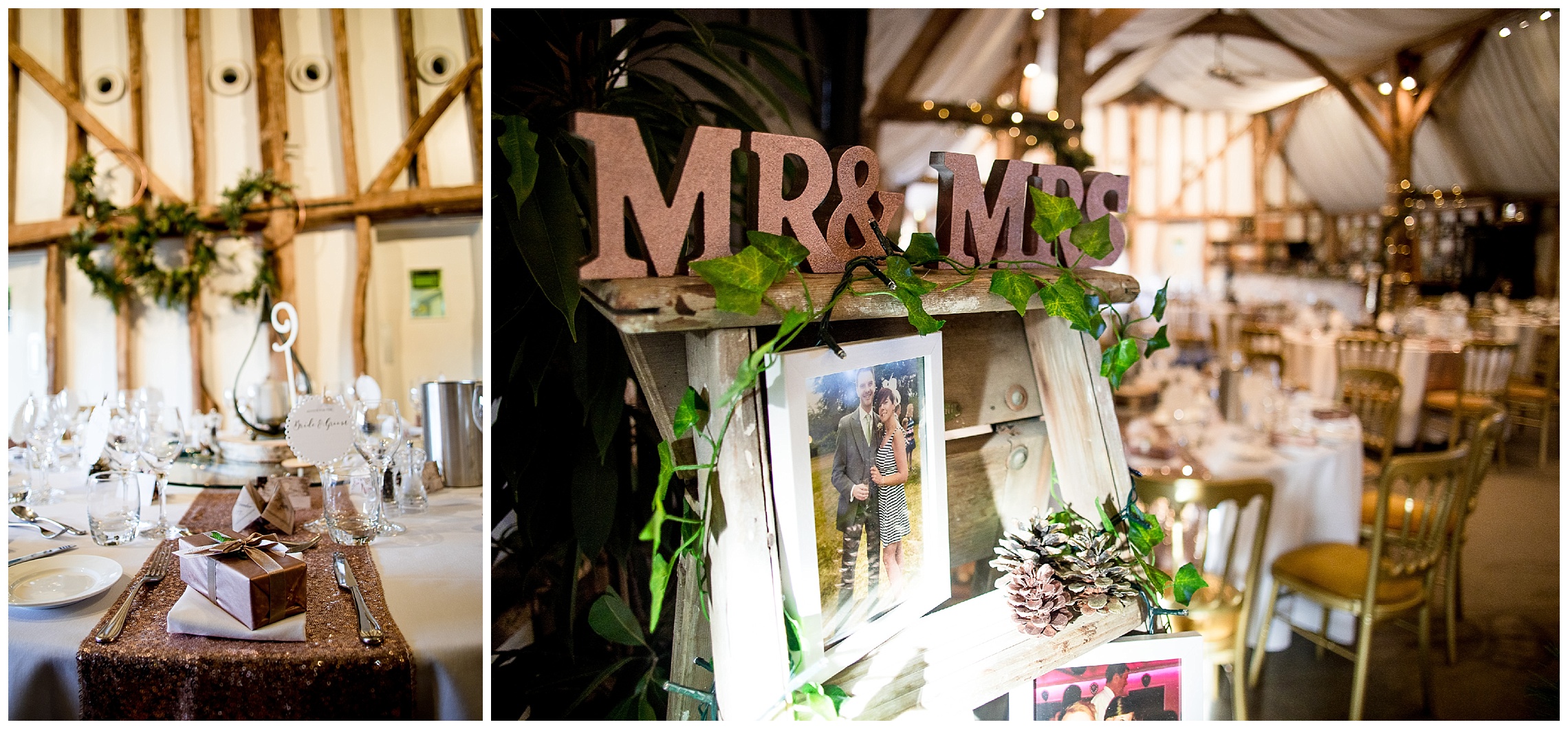 mr and mrs details table plan at south farm
