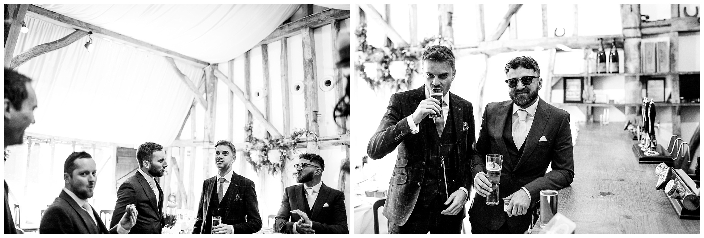 groomsmen at south farm