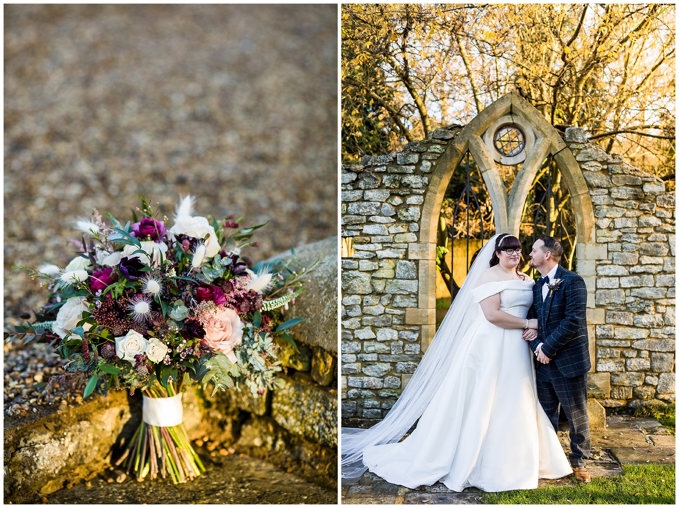 winter florals at tythe barn in launton