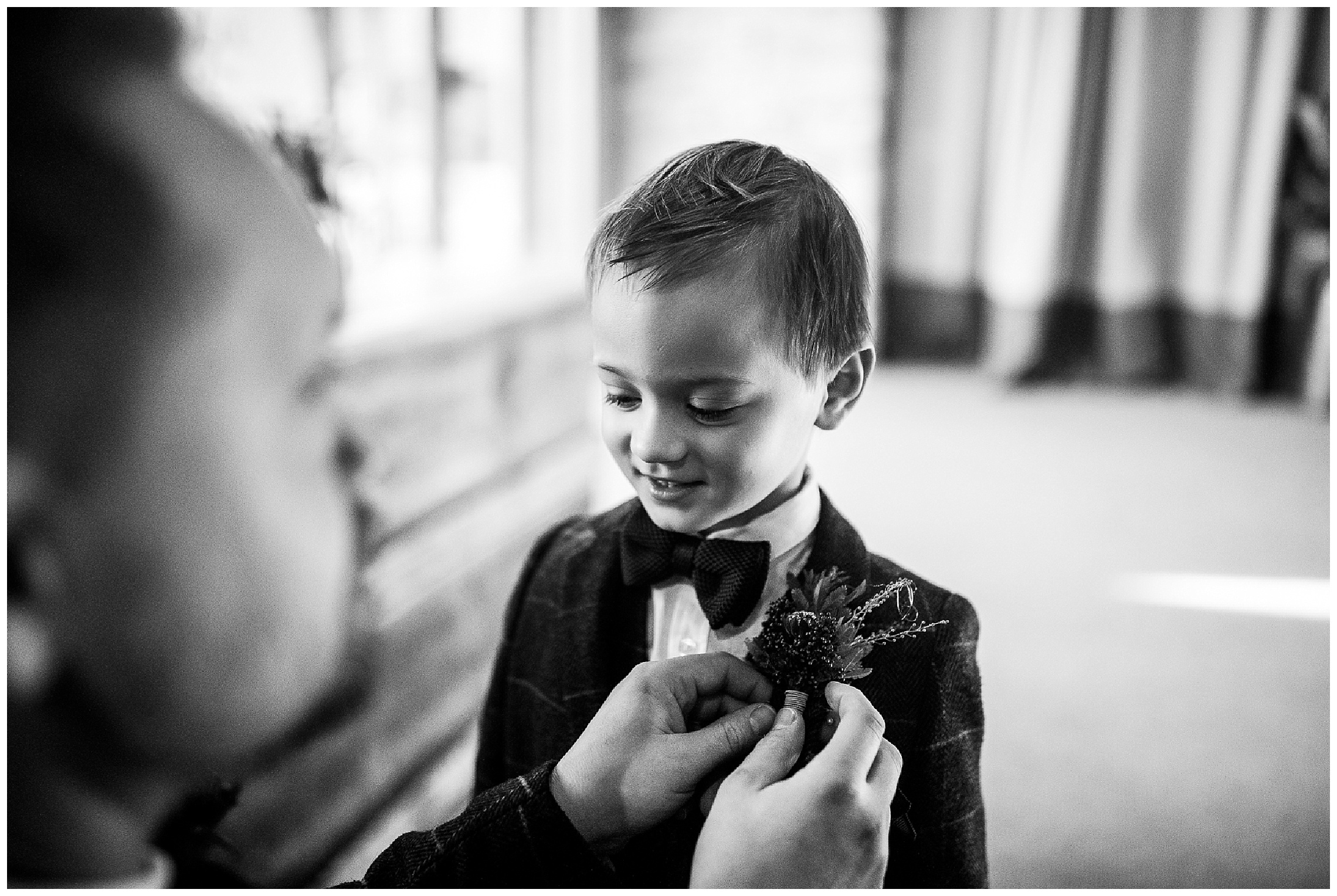 tythe barn in launton bridal prep