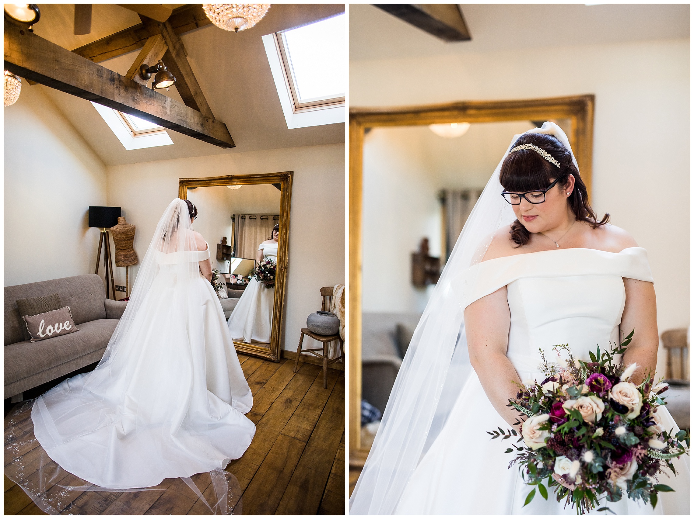 tythe barn in launton bridal nook