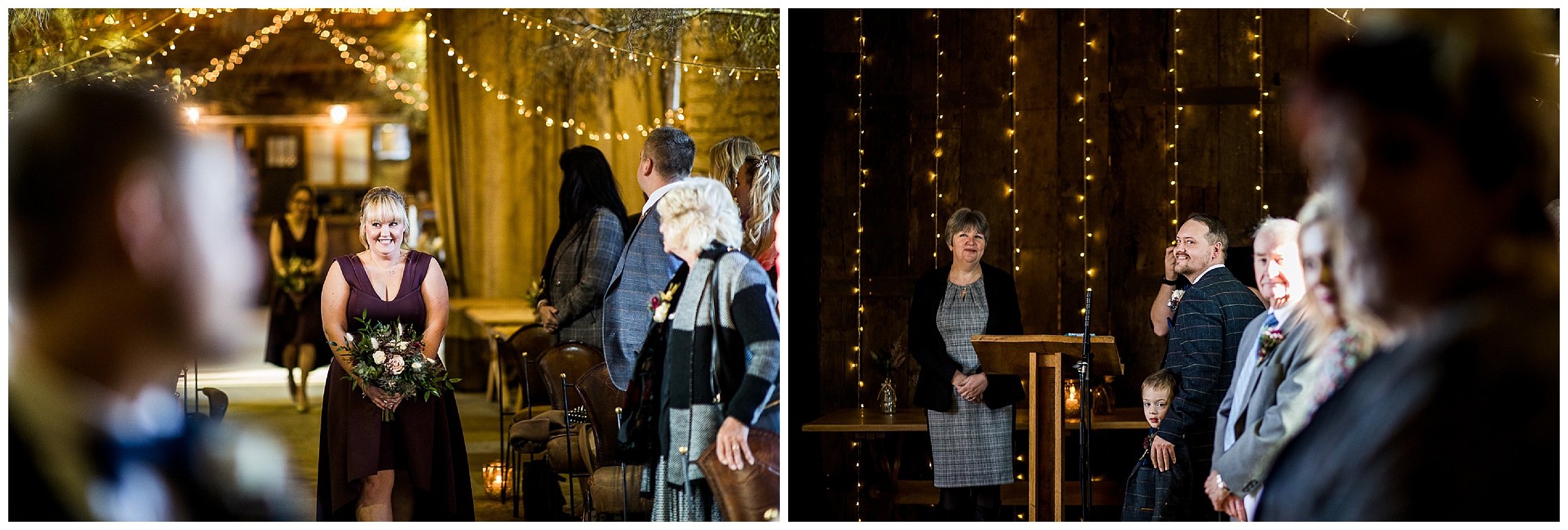 tythe barn in launton groom see's bride for first time