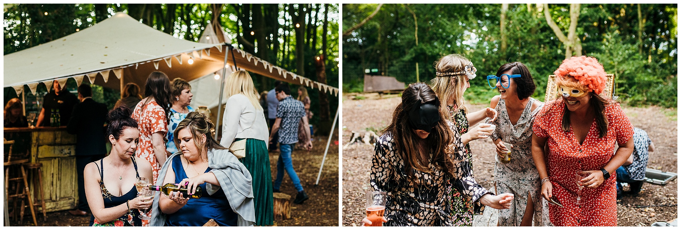 woodland weddings fun