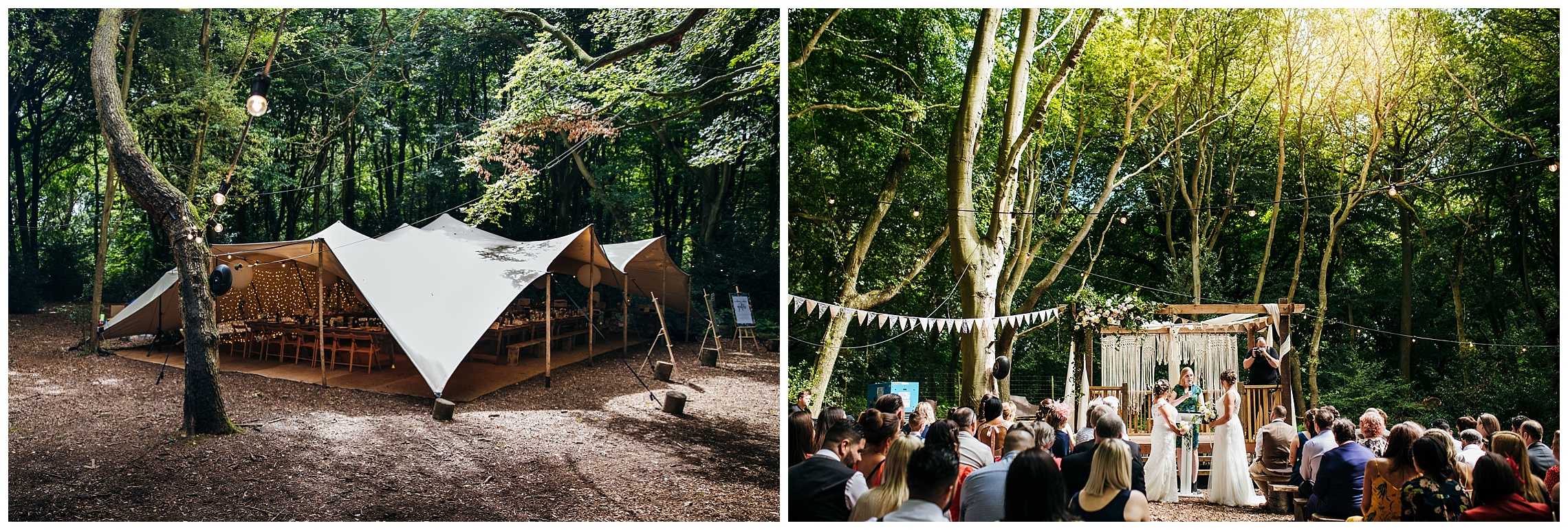 tipi outdoor wedding venue