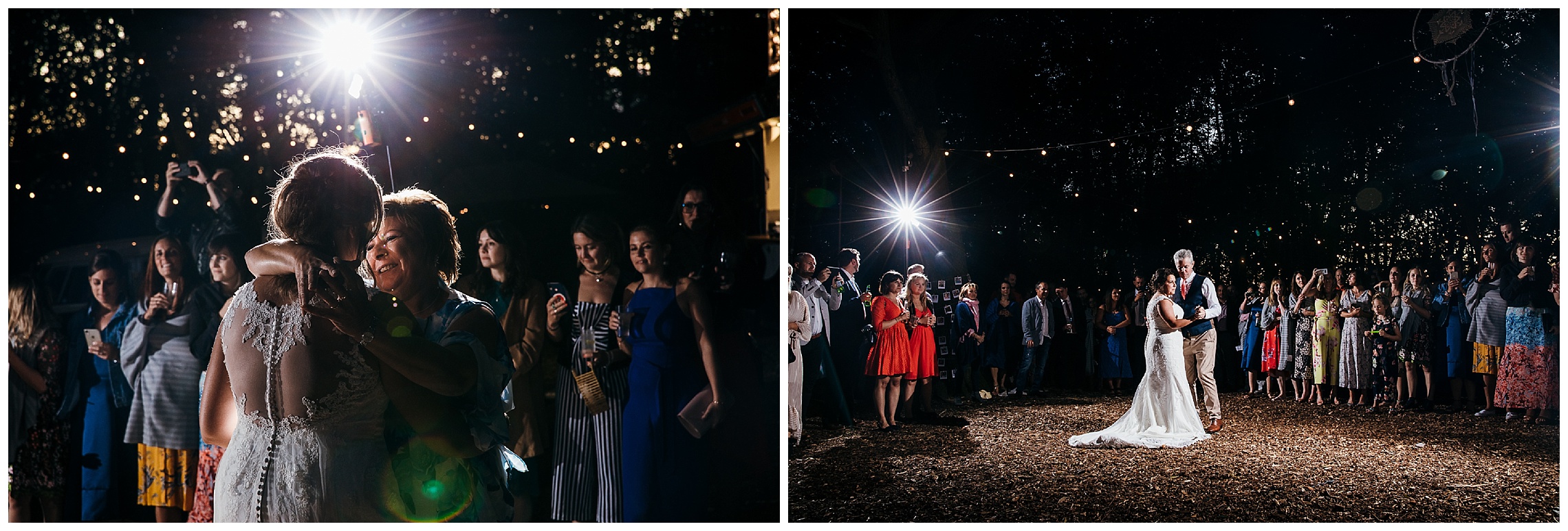 outdoor first dance with mums