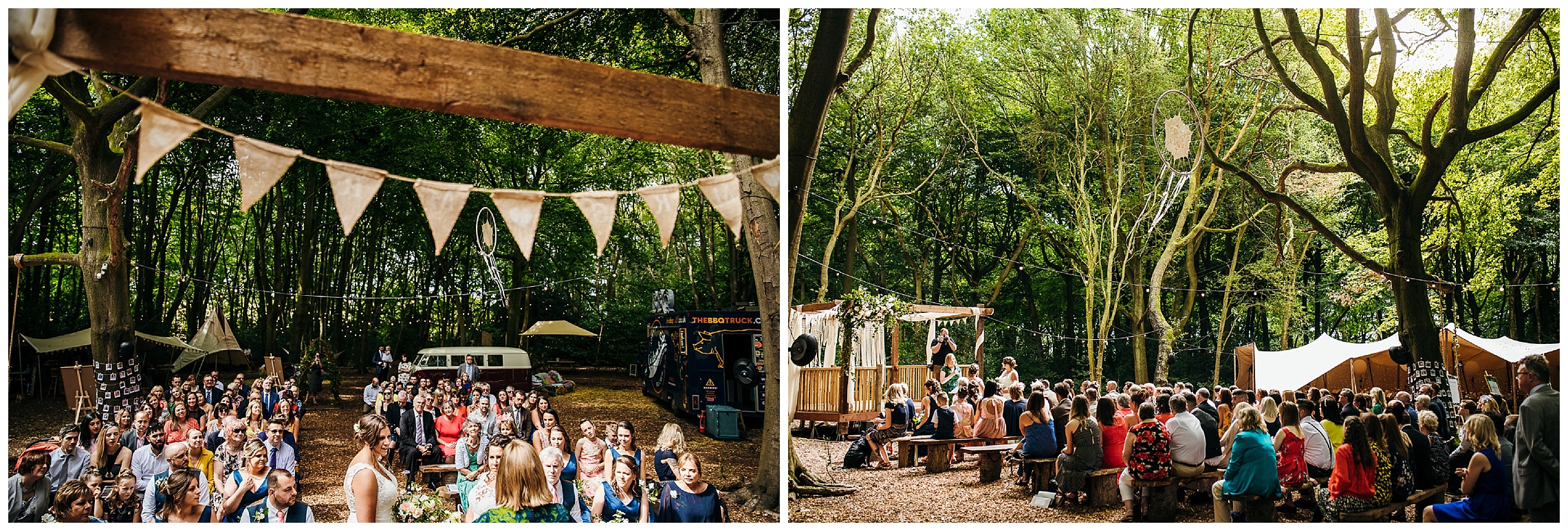 outdoor woodland weddings venue