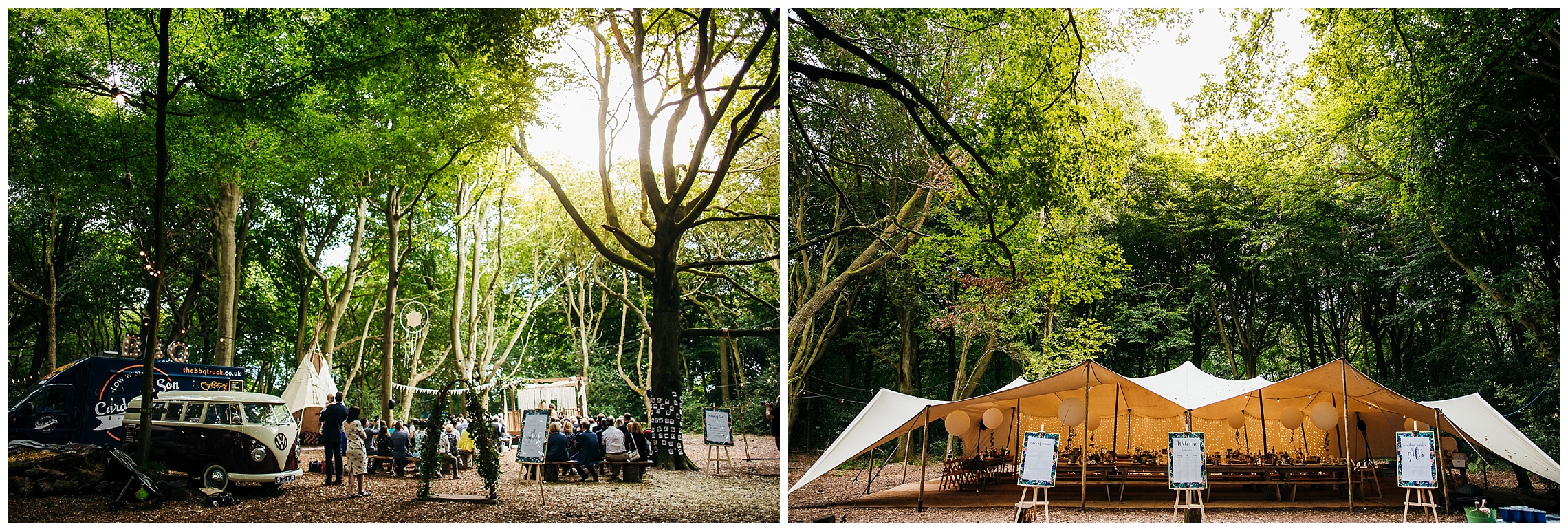 stretch tent tipi with giant white balloons outside