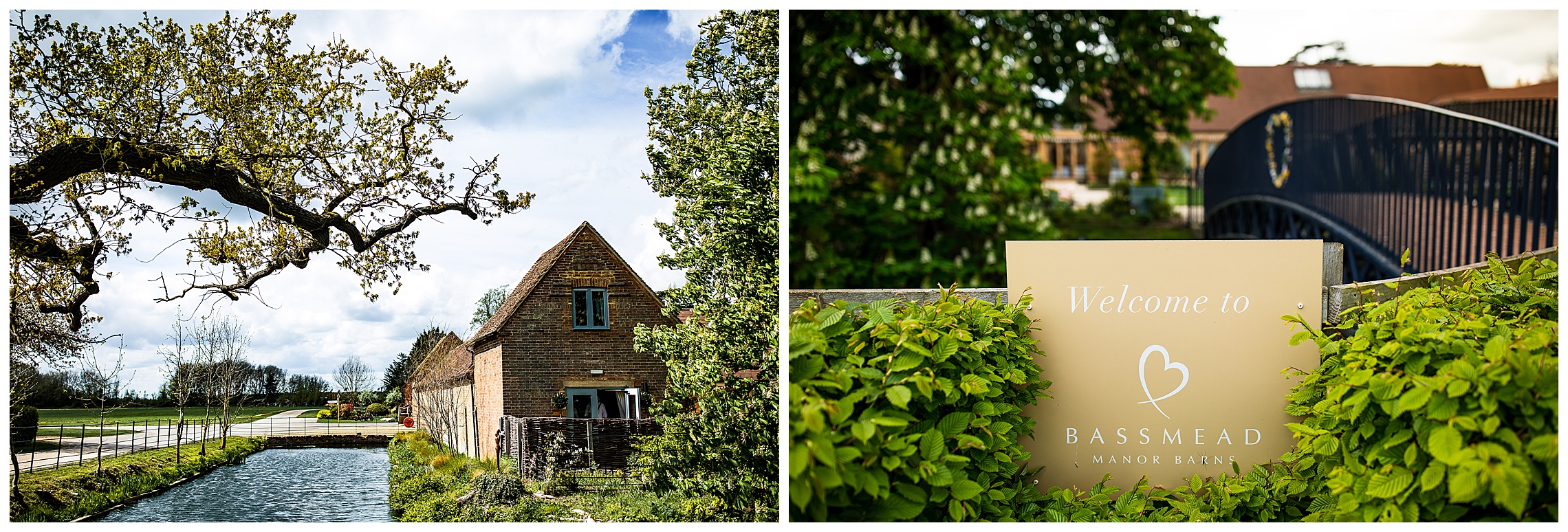 bassmead manor barns wedding venue moat