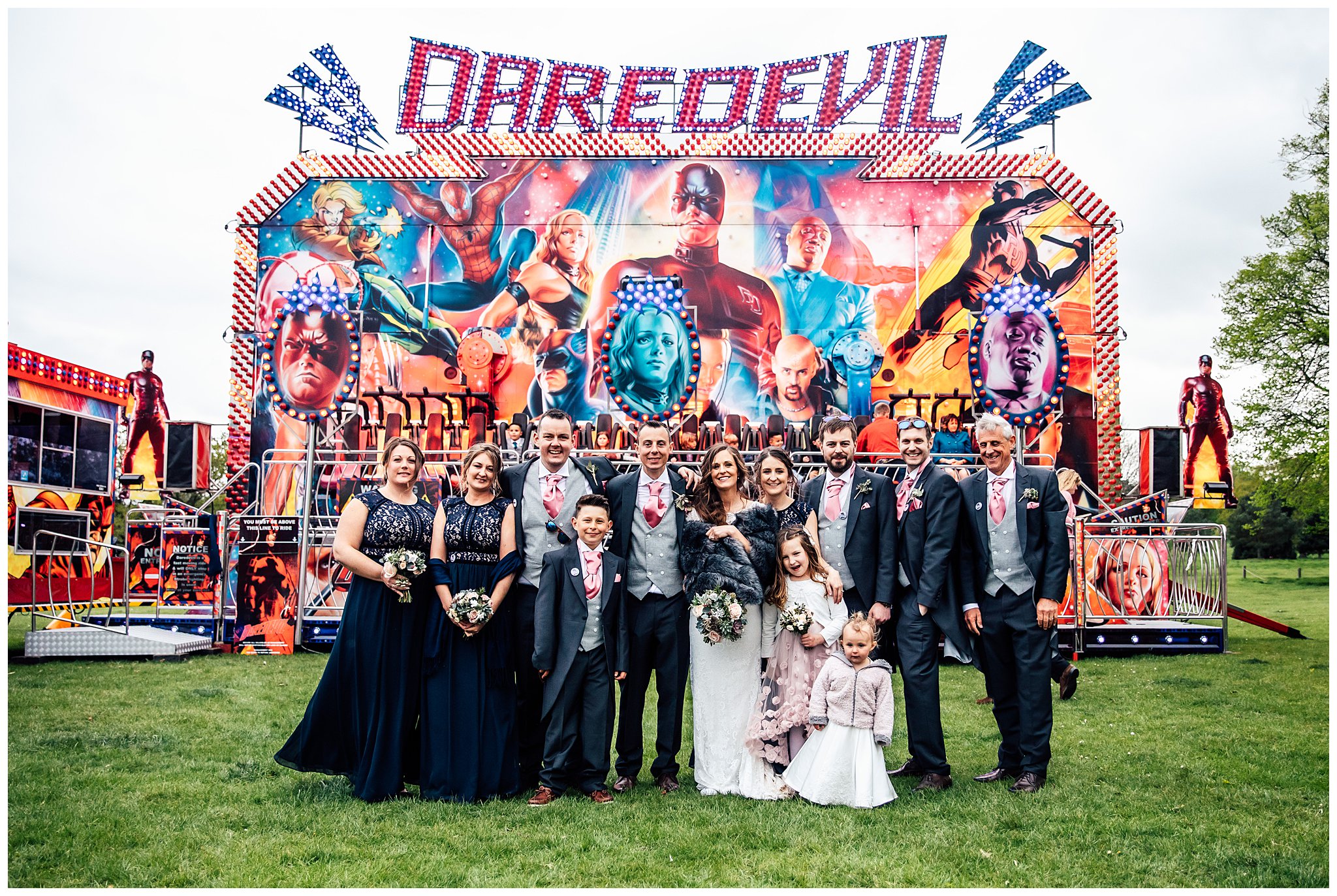 diy fairground wedding at shuttlworth two-d photography