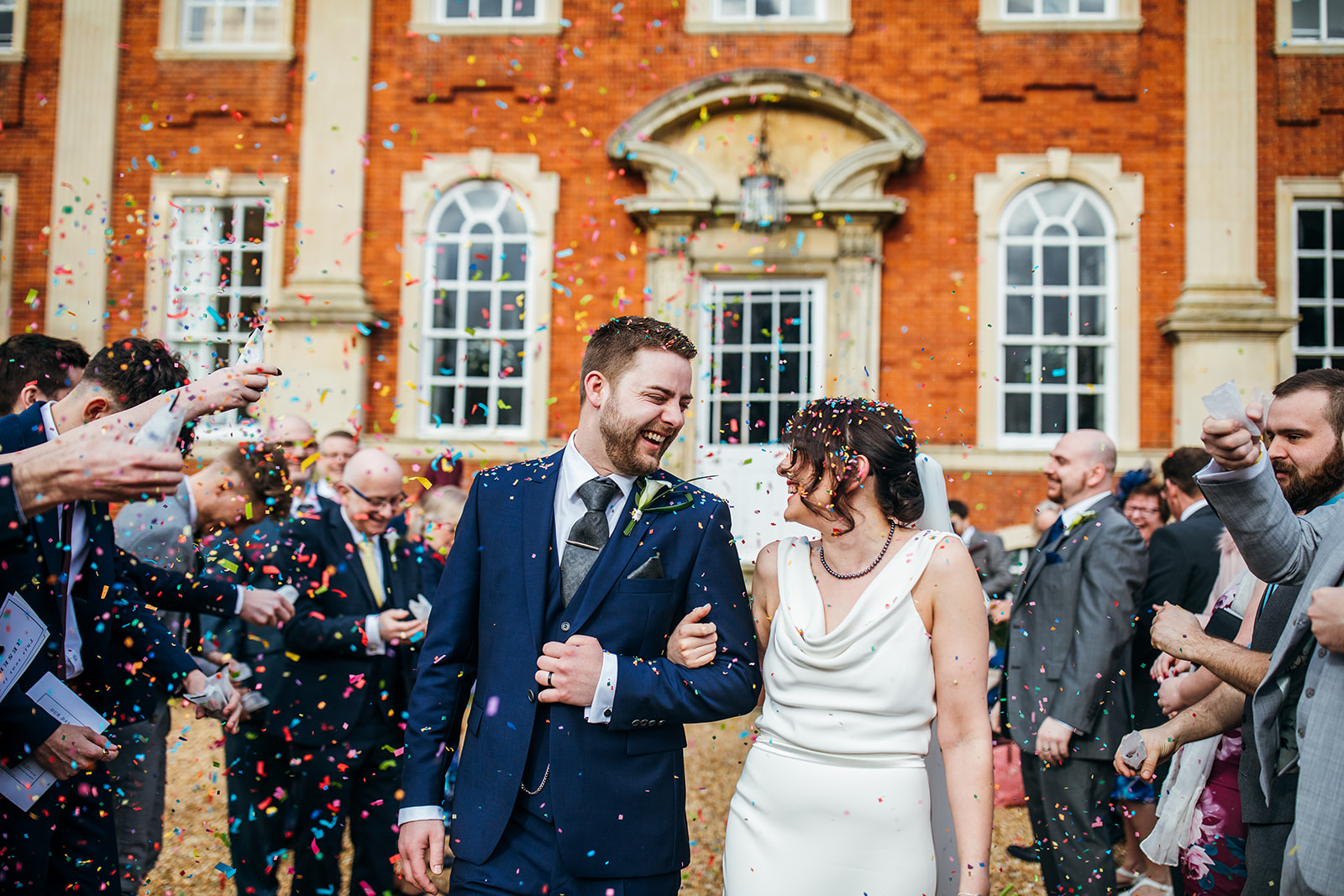 chicheley hall confetti